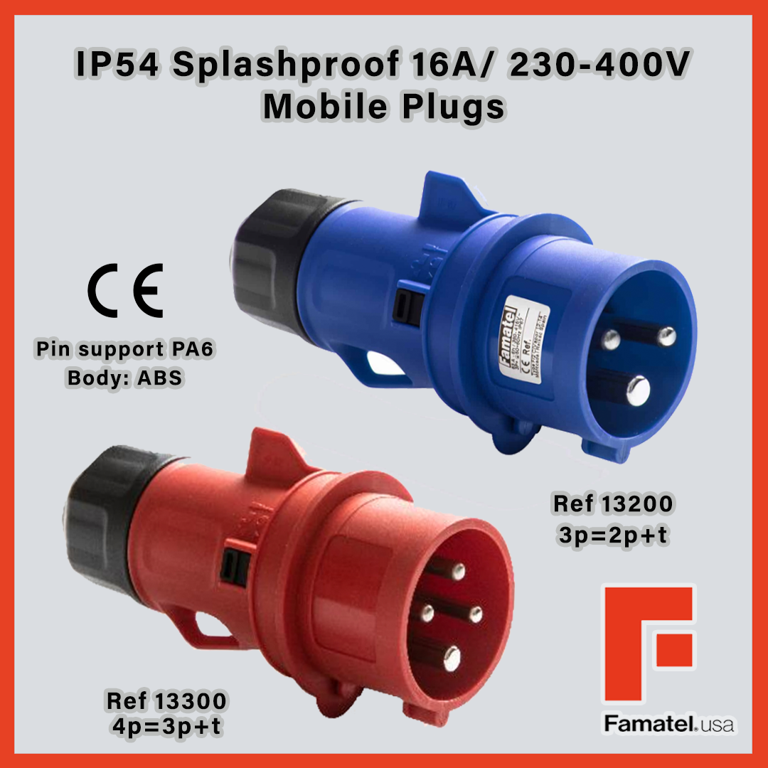 IP54splashproof16A