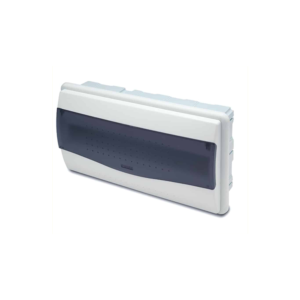 18 Module Enclosure with DIN Rail and Terminals, 8.46 x 14.57 x 3.94 in
