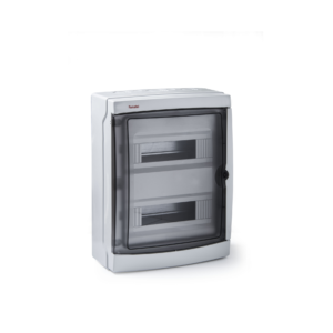 26 Module Enclosure with DIN Rail and Terminals, 16.14 x 12.20 x 5.91 in