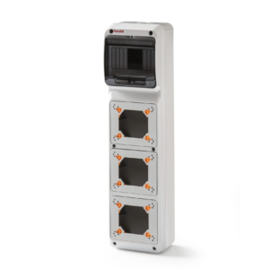 AcquaCOMBI 6 Module Distribution Enclosure with 3 Mounts