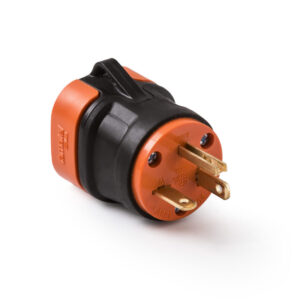 15 Amp 125V  Grounded Plug (Rubber Grip)