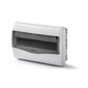 14 Module Enclosure with DIN Rail and Terminals, 8.46 x 12.01 x 3.94 in