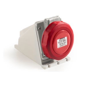 IP67 Wall Surface Mounted Socket for Industrial or Heavy Duty Use
