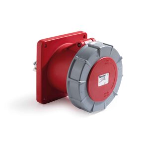 IP67 Straight panel sockets, 125A/400V