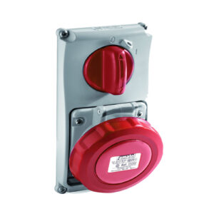 IP67 Vertical Panel Mounted Switched Interlocked