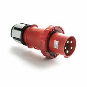 IP67 Mobile plug, 125A 3P+T 400V