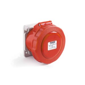 IP67 Straight panel sockets 16A/32A