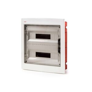 36 Module Enclosure with DIN Rail and Terminals, 19.88 x 18.31 x 3.35 in