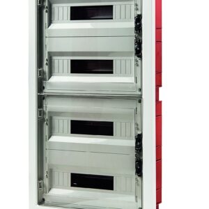 72 Module Enclosure with DIN Rail and Terminals, 34.65 x 18.31 x 3.70 in